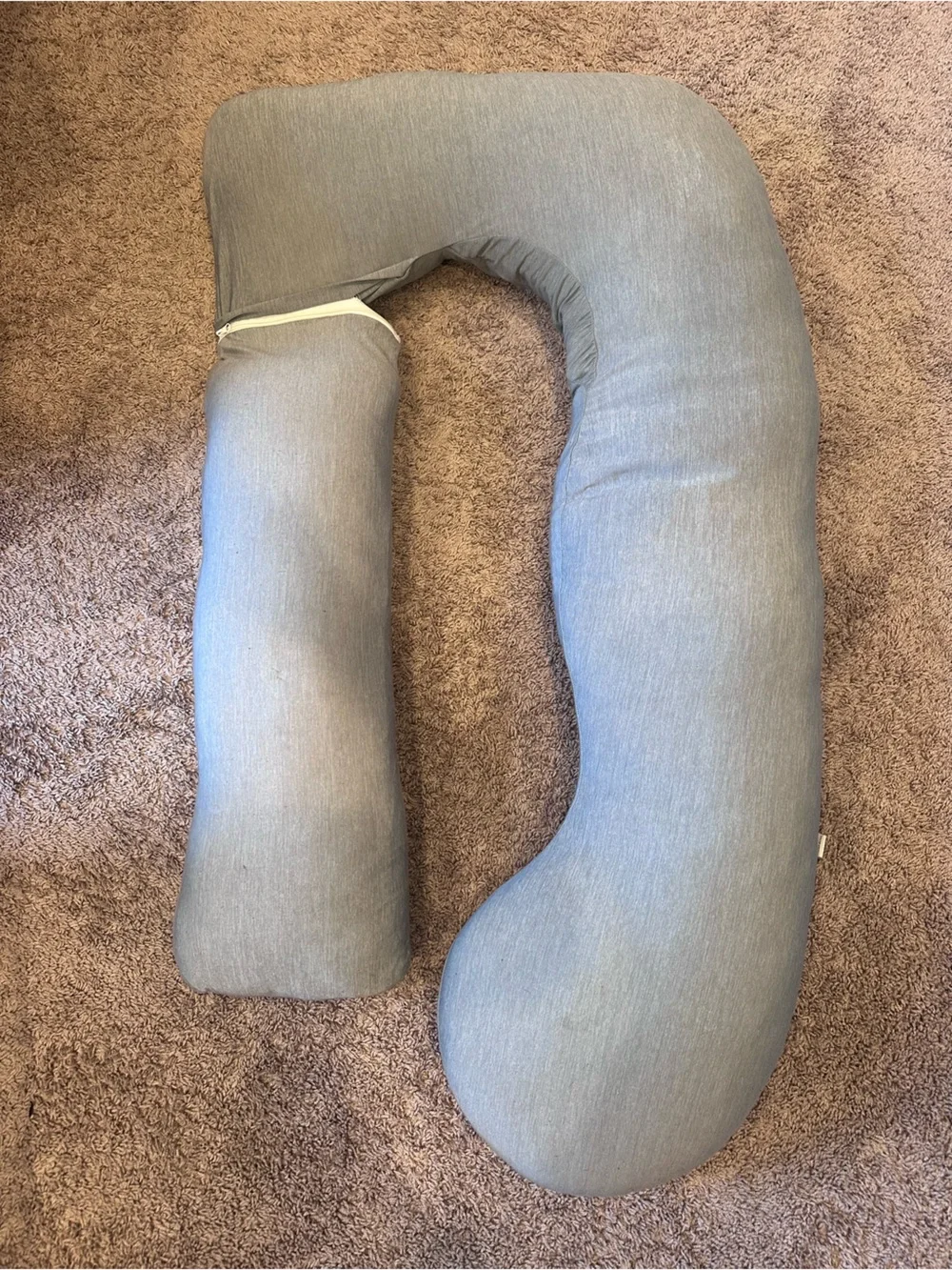 PharMeDoc U Shaped Pregnancy Pillow Full Body Maternity Support Removable Cover